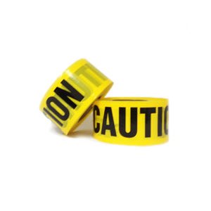 865 Yellow Caution Tape 3" x 1000'