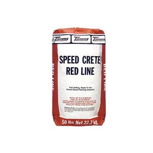 Speed Crete Red Line - 50# bag