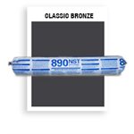 890 NST - SSG-046-Classic Bronze SSG Non-Staining, Ultra-Low Modulus Silicone Sealant-20 oz sausage