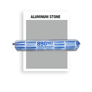 890 NST SSG Aluminum Stone Non-Staining, Ultra-Low Modulus Silicone 20 oz sausage