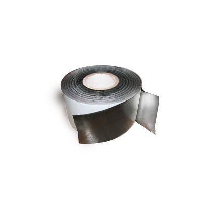 JT TAPE BLACK -1 / 8"X2"X25' ROLLS - 12 / CS